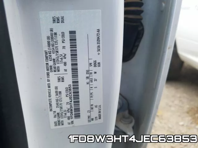 1FD8W3HT4JEC63853 фото 2