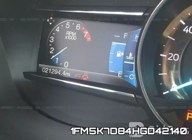 1FM5K7D84HGD42140 фото 8