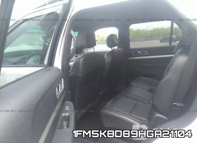 1FM5K8D89HGA21104 фото 9