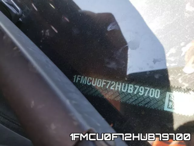 1FMCU0F72HUB79700 фото 2