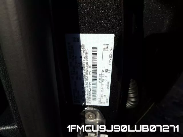1FMCU9J90LUB07271 фото 2