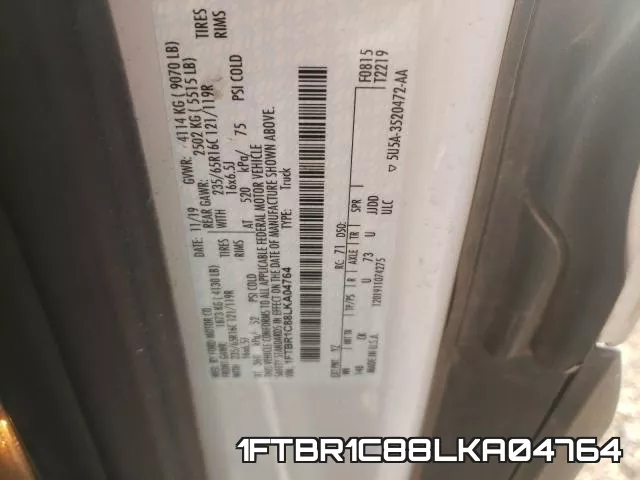 1FTBR1C88LKA04764 фото 2