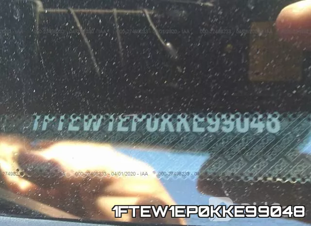 1FTEW1EP0KKE99048 фото 9