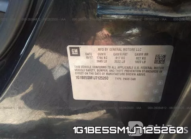 1G1BE5SM1J7125260 фото 10
