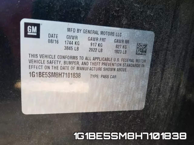 1G1BE5SM8H7101838 фото 2