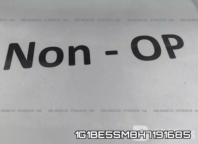 1G1BE5SM8H7191685 фото 8