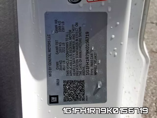 1G1FH1R79K0156719 фото 2