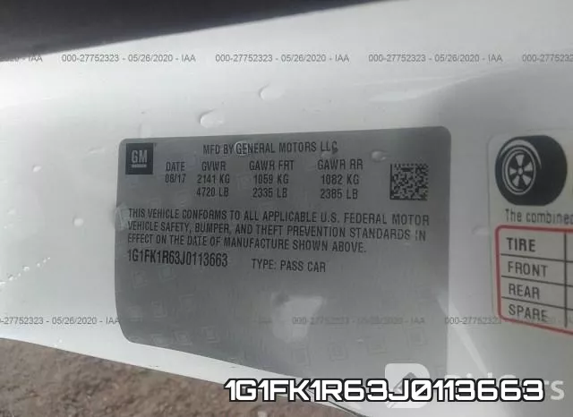 1G1FK1R63J0113663 фото 10