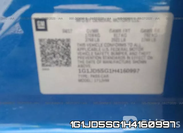 1G1JD5SG1H4160997 фото 10