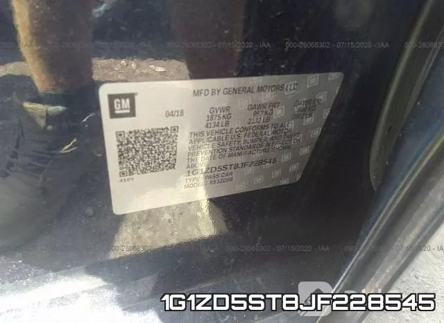 1G1ZD5ST8JF228545 фото 10