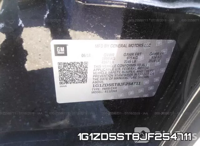 1G1ZD5ST8JF254711 фото 10