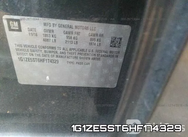 1G1ZE5ST6HF174329 фото 10