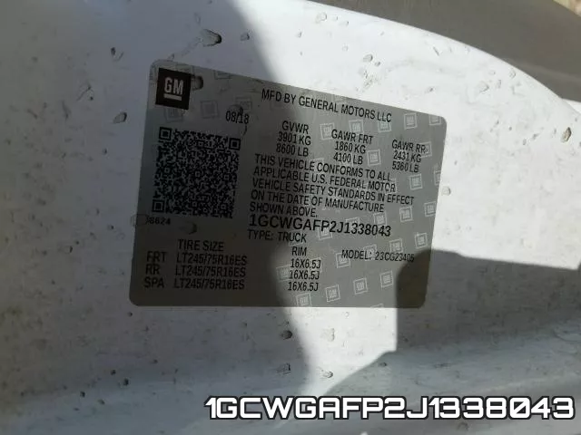 1GCWGAFP2J1338043 фото 2
