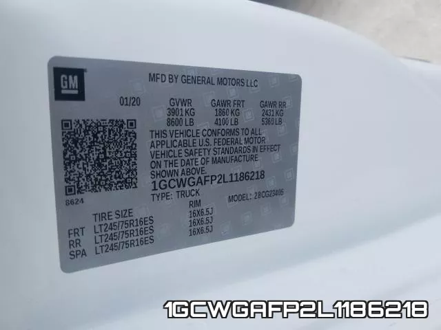 1GCWGAFP2L1186218 фото 2