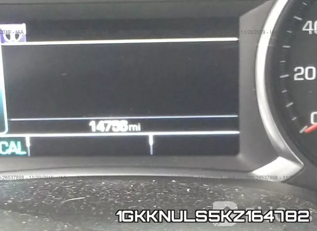 1GKKNULS5KZ164782 фото 8