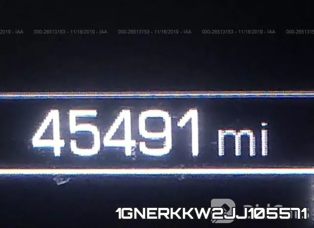1GNERKKW2JJ105571 фото 8