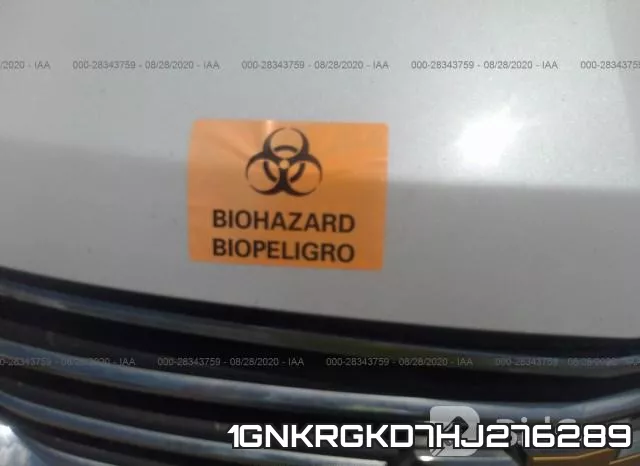 1GNKRGKD7HJ276289 фото 2