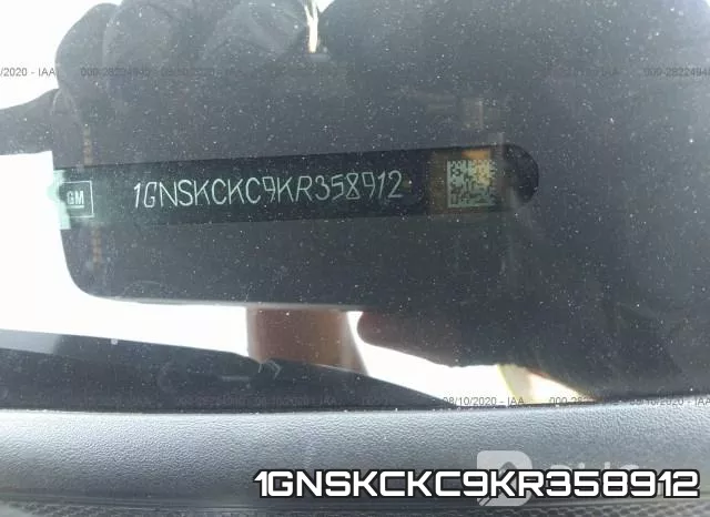 1GNSKCKC9KR358912 фото 10