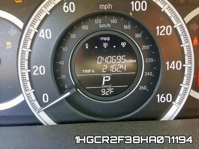 1HGCR2F38HA071194 фото 9