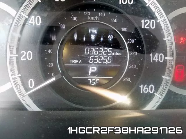 1HGCR2F38HA291726 фото 9