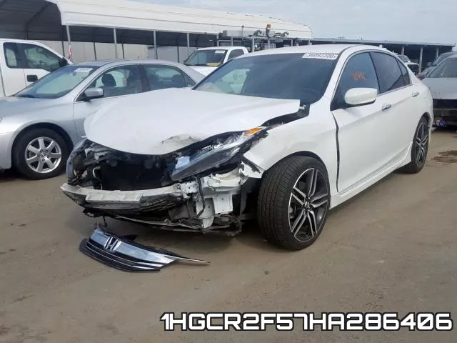 1HGCR2F57HA286406 фото 3