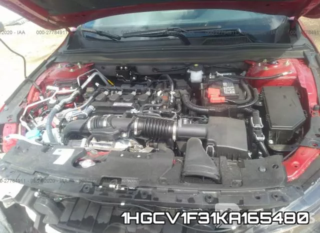 1HGCV1F31KA165480 фото 2
