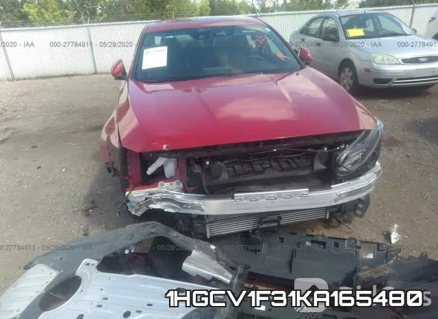 1HGCV1F31KA165480 фото 7