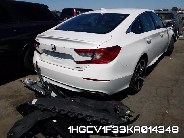 1HGCV1F33KA014348 фото 5