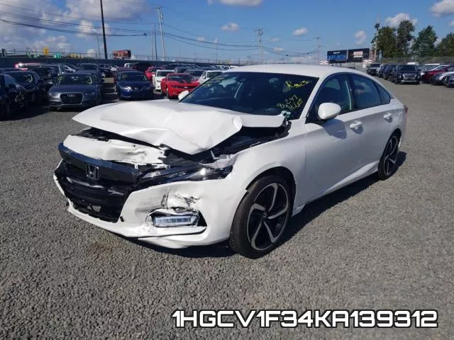 1HGCV1F34KA139312 фото 3