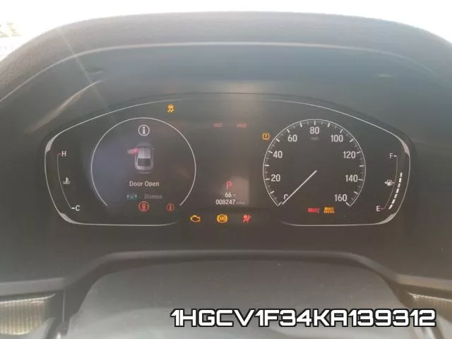 1HGCV1F34KA139312 фото 6