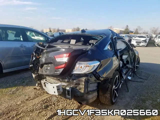1HGCV1F35KA025660 фото 4