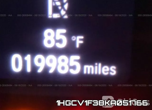 1HGCV1F38KA051766 фото 8