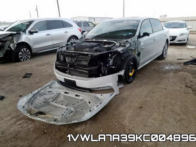 1VWLA7A39KC004896 фото 3
