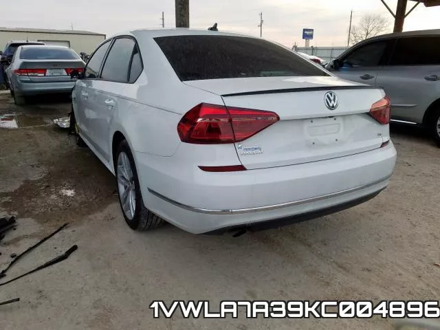 1VWLA7A39KC004896 фото 4