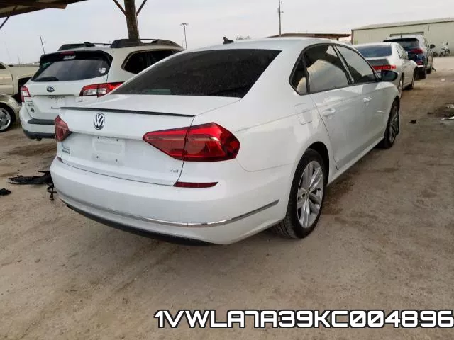 1VWLA7A39KC004896 фото 5