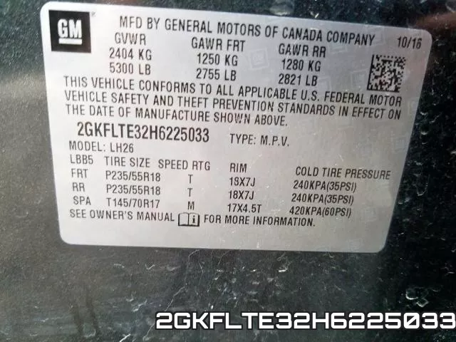 2GKFLTE32H6225033 фото 2