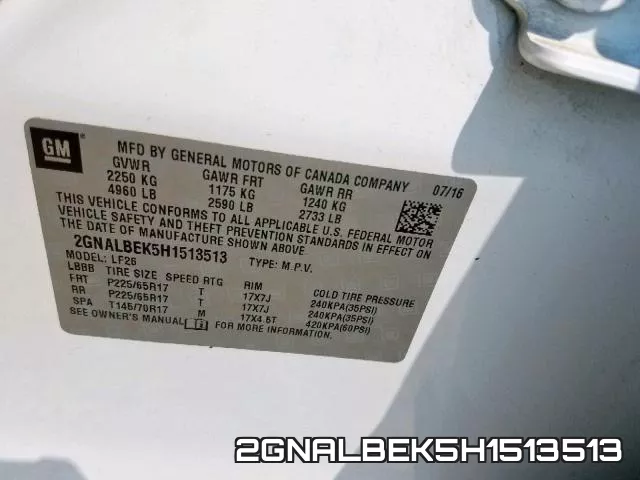 2GNALBEK5H1513513 фото 2
