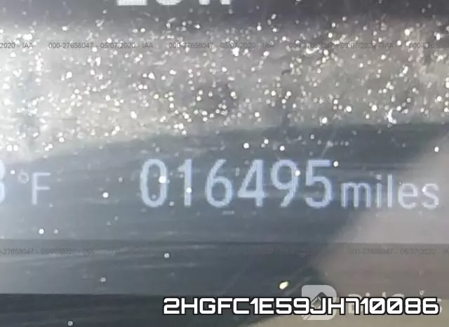 2HGFC1E59JH710086 фото 8