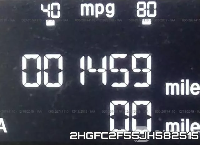 2HGFC2F55JH582515 фото 8