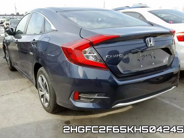 2HGFC2F65KH504245 фото 4