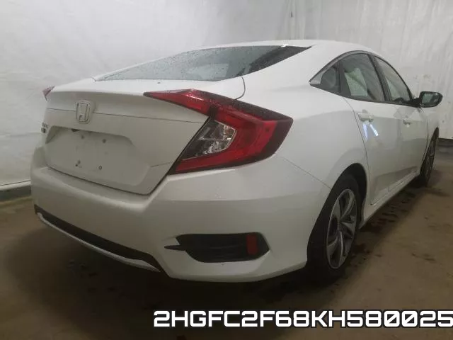 2HGFC2F68KH580025 фото 5