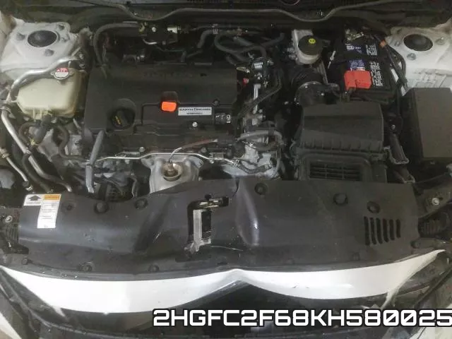 2HGFC2F68KH580025 фото 8