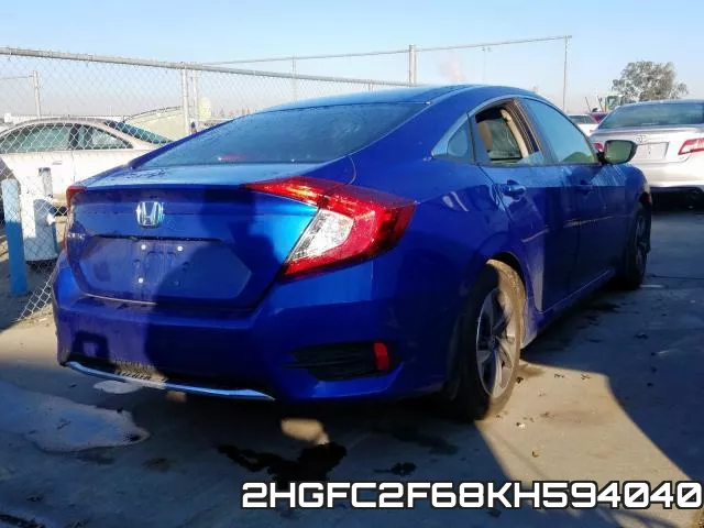 2HGFC2F68KH594040 фото 5