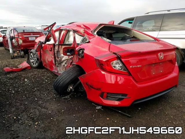 2HGFC2F71JH549660 фото 4