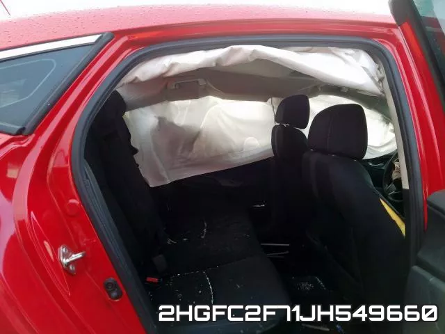 2HGFC2F71JH549660 фото 7