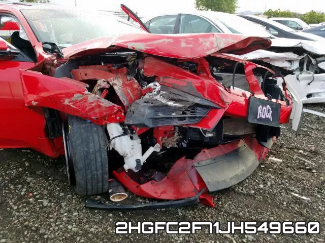2HGFC2F71JH549660 фото 10