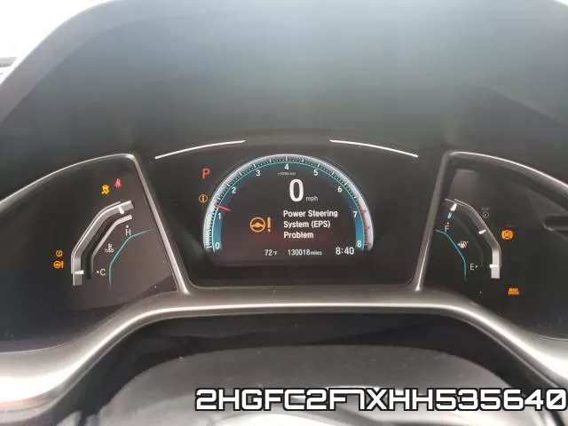 2HGFC2F7XHH535640 фото 9