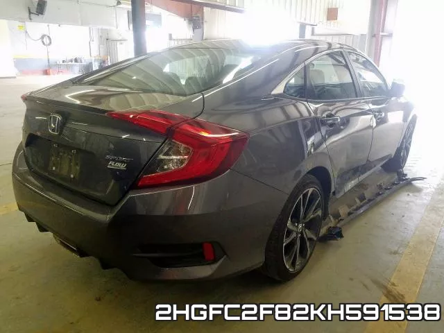2HGFC2F82KH591538 фото 5
