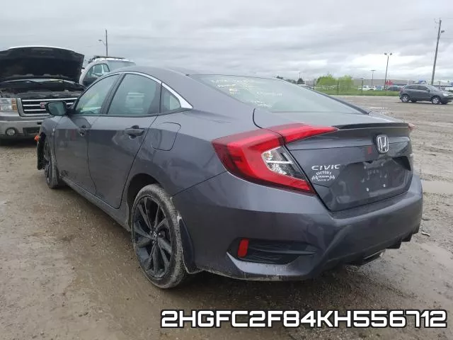 2HGFC2F84KH556712 фото 3
