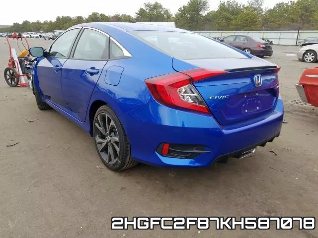 2HGFC2F87KH587078 фото 4